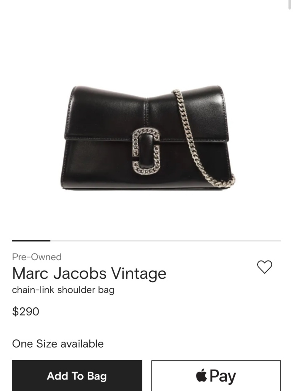 Marc Jacobs The St. Marc Chain Wallet
